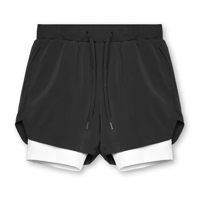 Breathable Double Sport Shorts