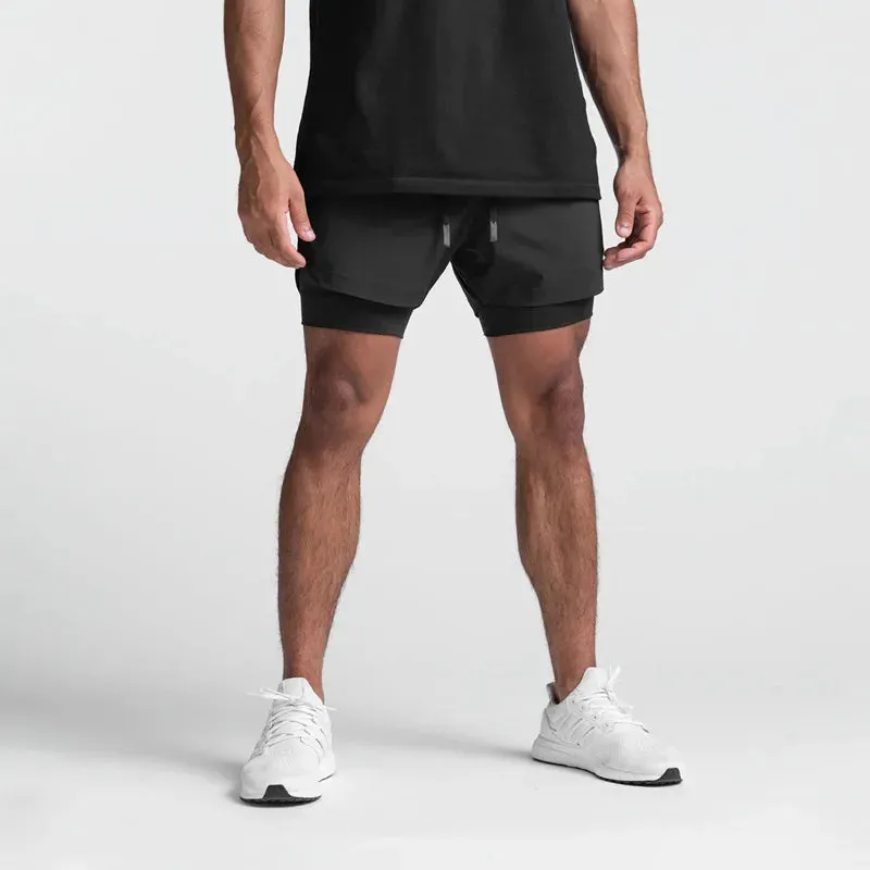 Breathable Double Sport Shorts