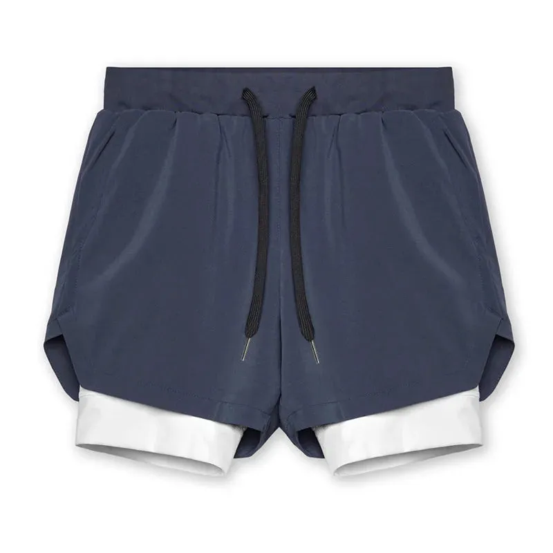 Breathable Double Sport Shorts