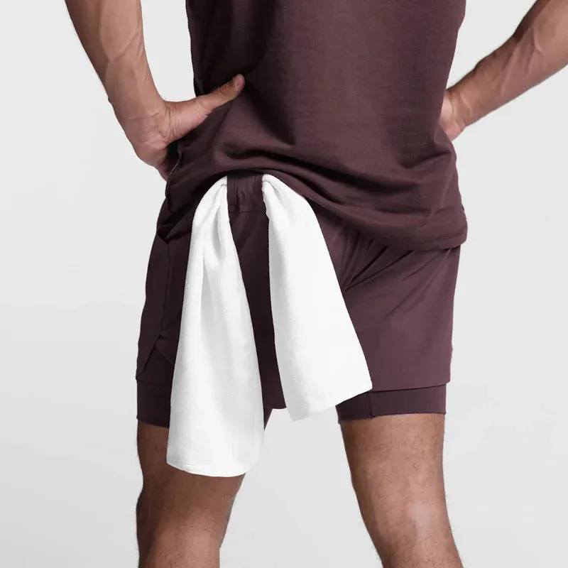 Breathable Double Sport Shorts