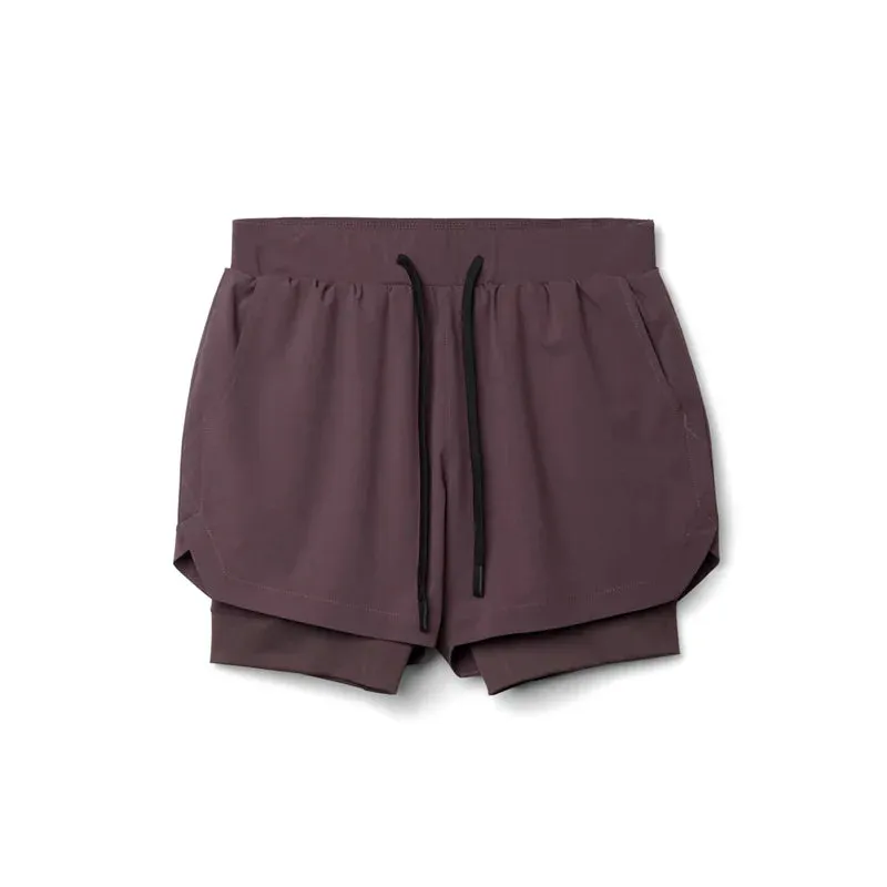 Breathable Double Sport Shorts