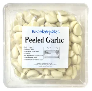 Brookersparks Peeled Garlic 1kg
