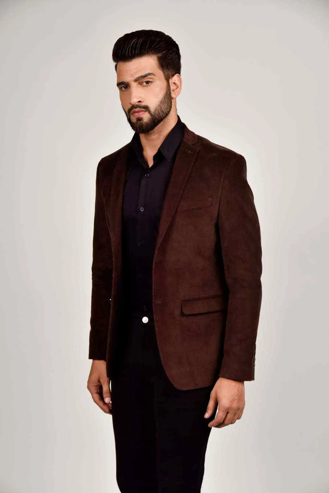 Brown Cord Blazer