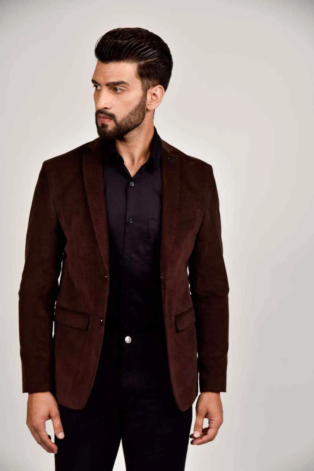 Brown Cord Blazer