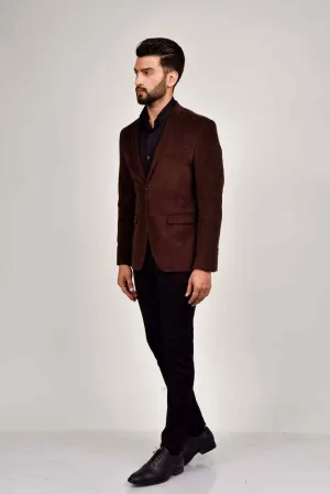 Brown Cord Blazer