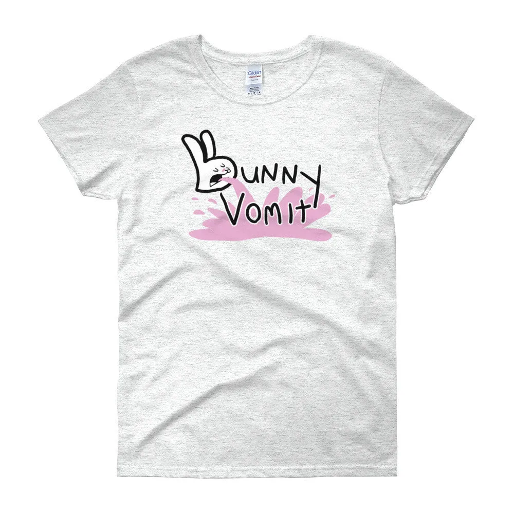 Bunny Vomit Logo Fitted T-Shirt