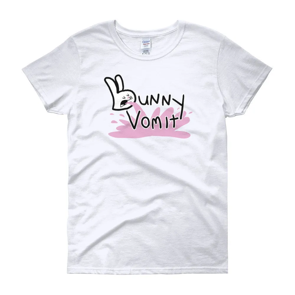 Bunny Vomit Logo Fitted T-Shirt
