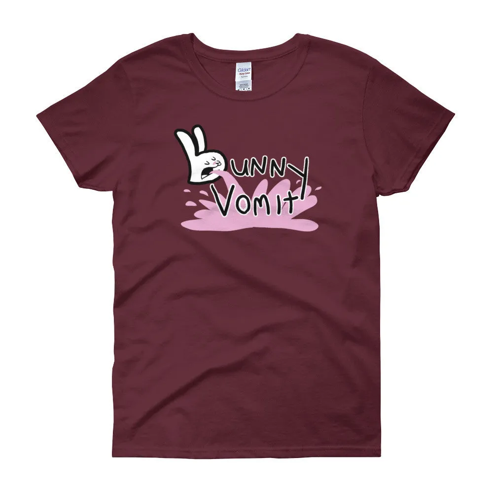 Bunny Vomit Logo Fitted T-Shirt