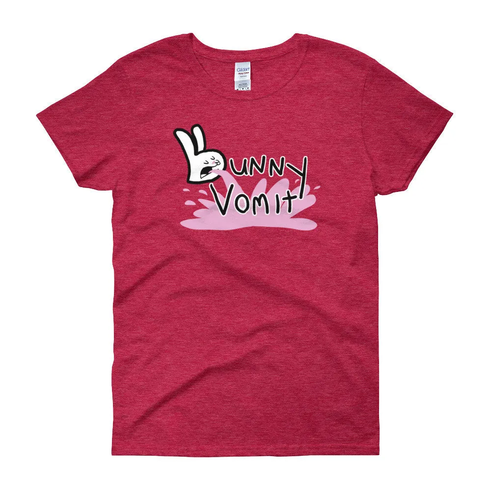 Bunny Vomit Logo Fitted T-Shirt