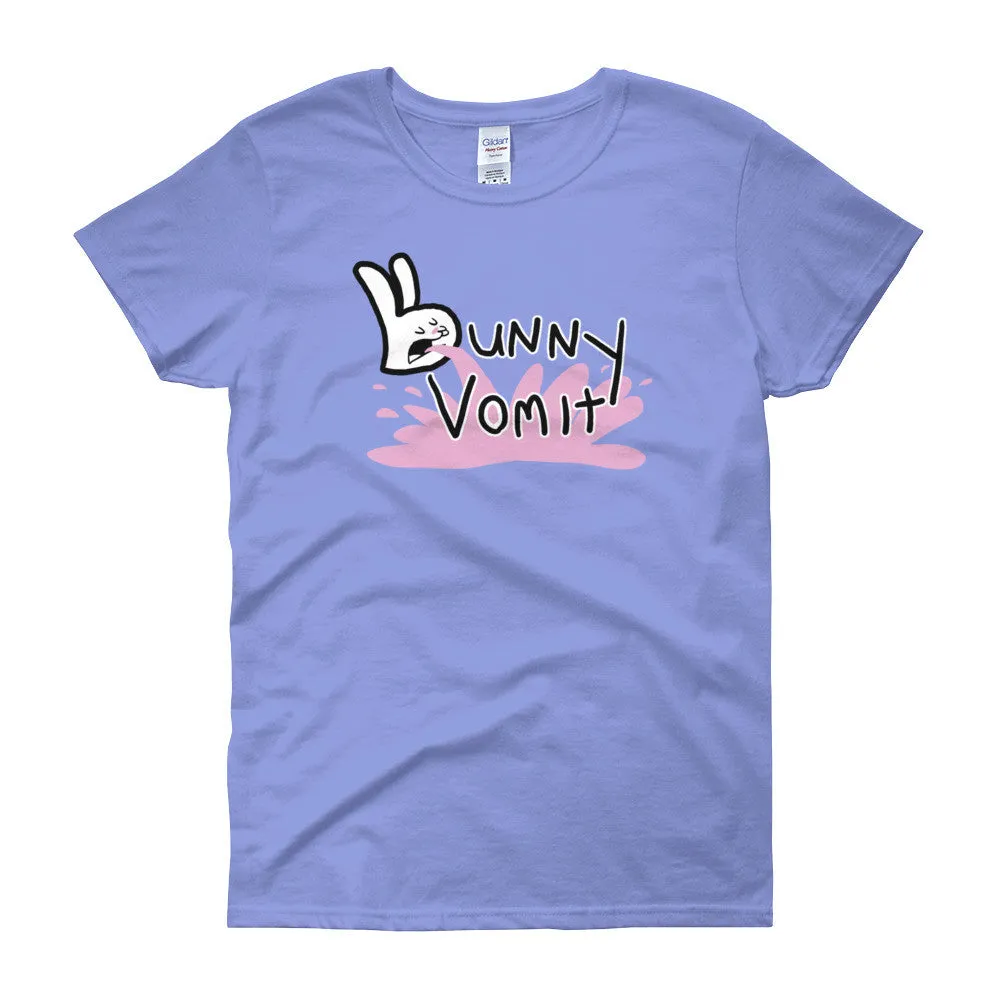 Bunny Vomit Logo Fitted T-Shirt
