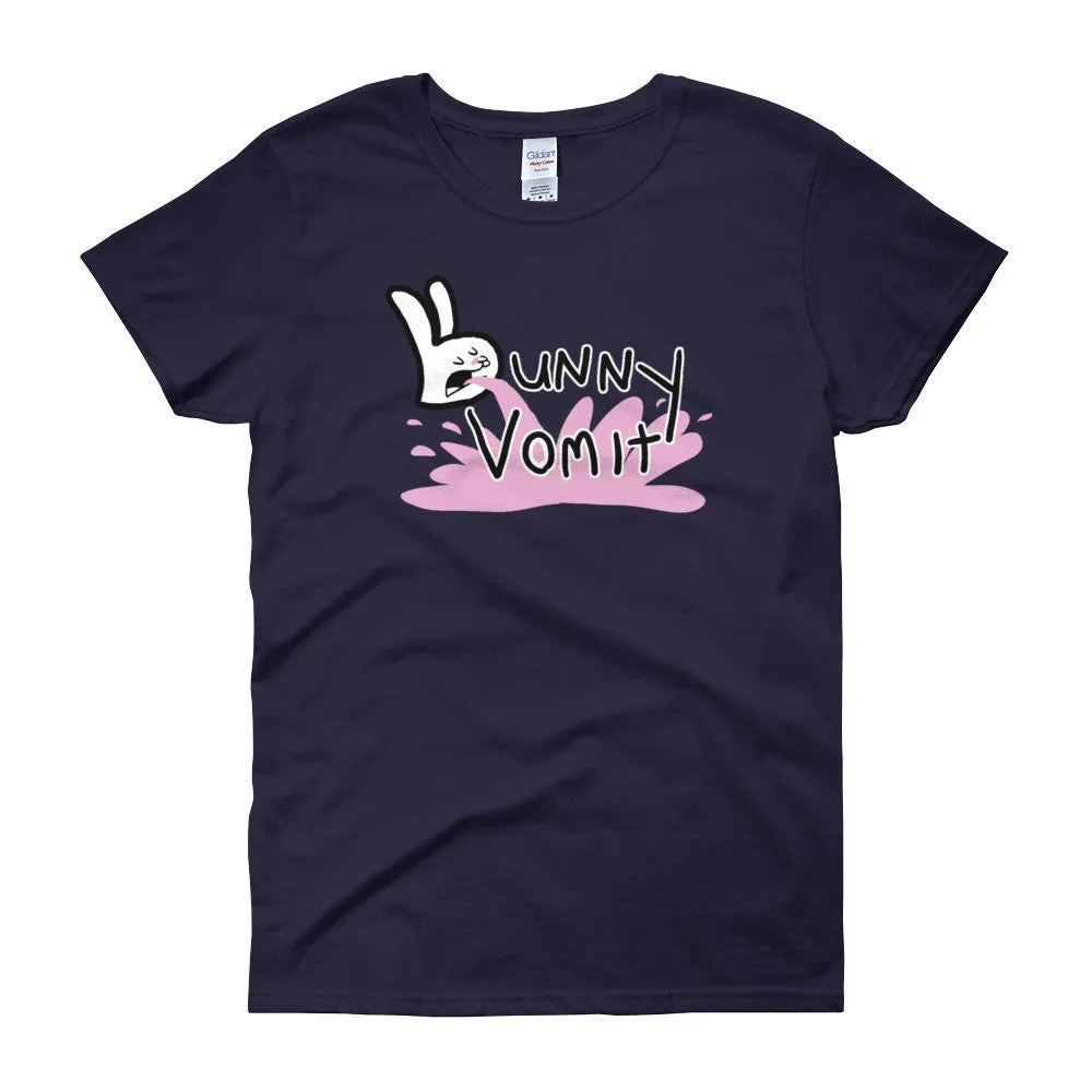 Bunny Vomit Logo Fitted T-Shirt