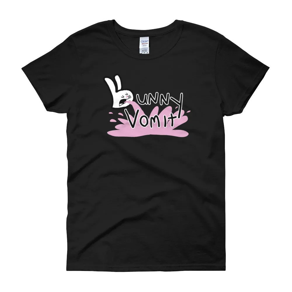 Bunny Vomit Logo Fitted T-Shirt