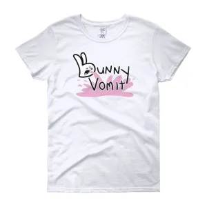 Bunny Vomit Logo Fitted T-Shirt