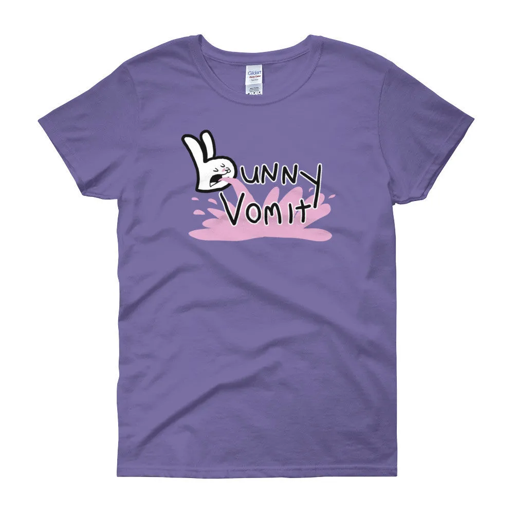 Bunny Vomit Logo Fitted T-Shirt