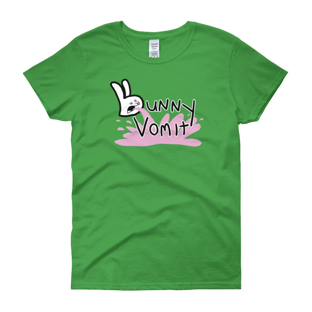 Bunny Vomit Logo Fitted T-Shirt