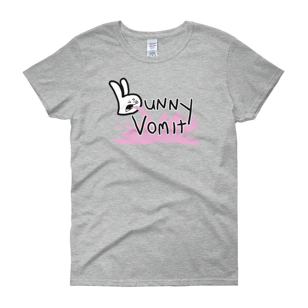 Bunny Vomit Logo Fitted T-Shirt