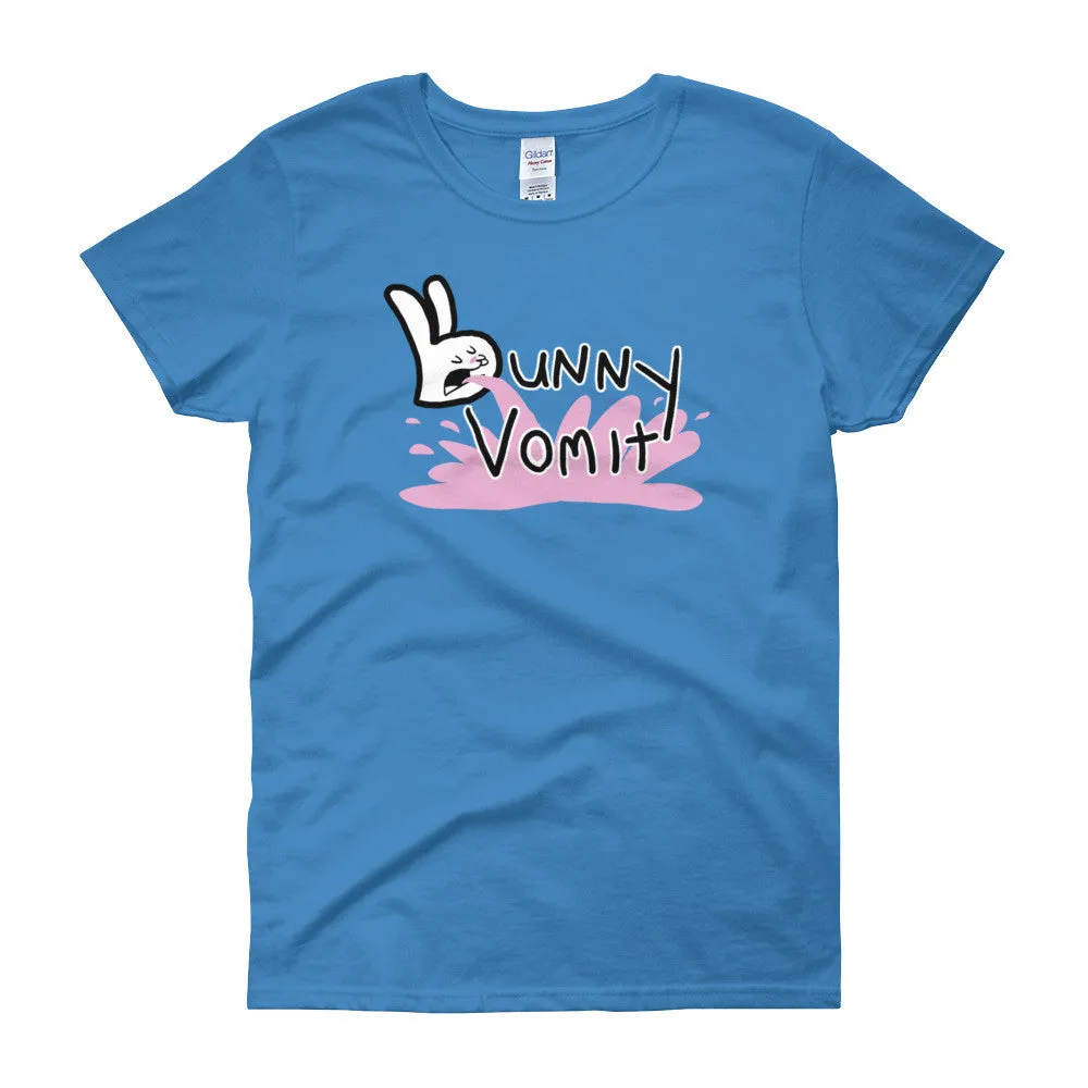 Bunny Vomit Logo Fitted T-Shirt