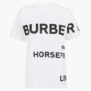 Burberry Womens Carrick T-shirt White