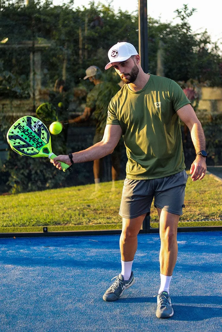 CA Padel Shirt | Army Green
