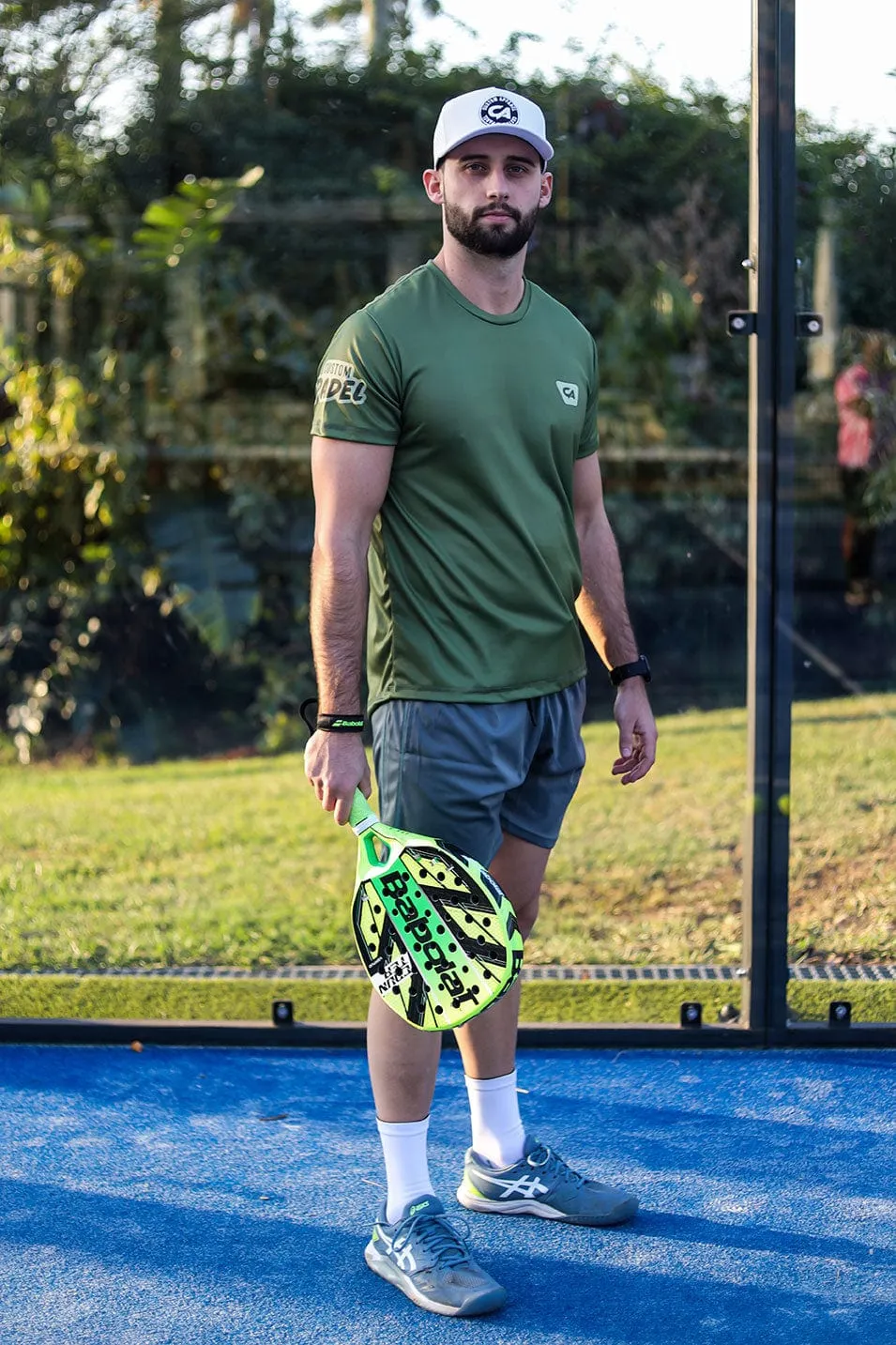 CA Padel Shirt | Army Green