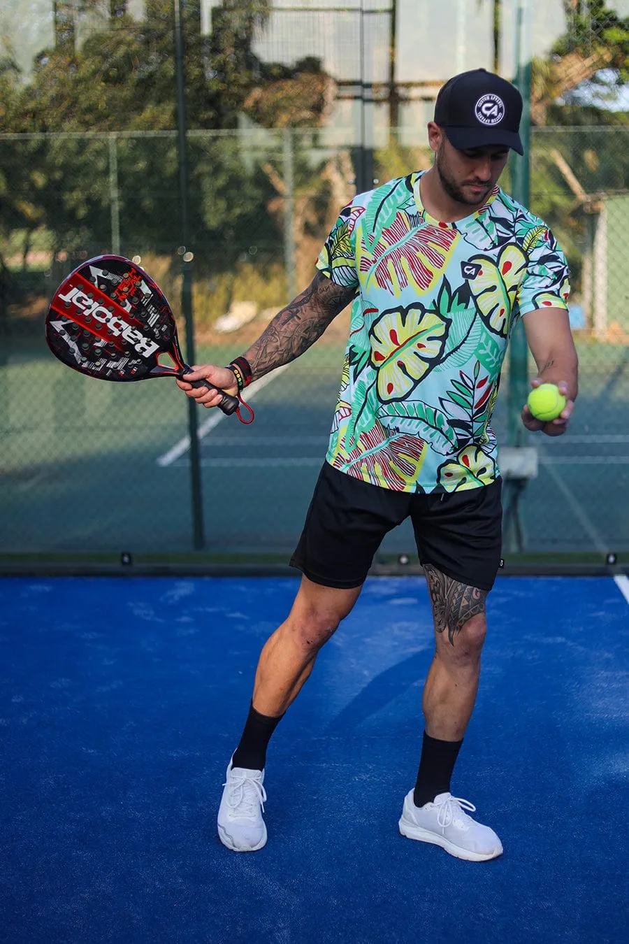 CA Padel Shirt | Leafy Greens