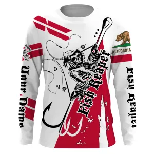 California Fishing Fish reaper Custom  Long Sleeve performance Fishing Shirts IPHW1637