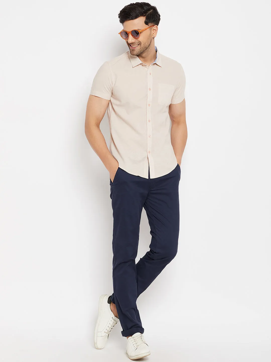 Camla Coral Shirts For Men