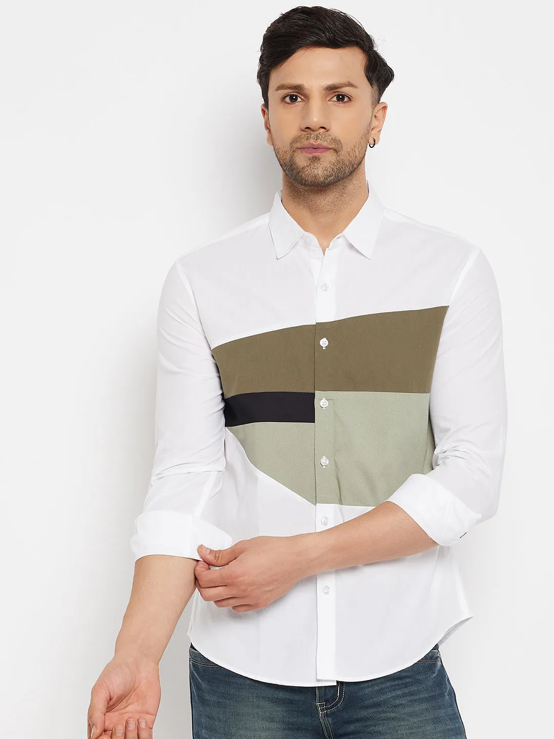 Camla Offwhite Shirts For Men