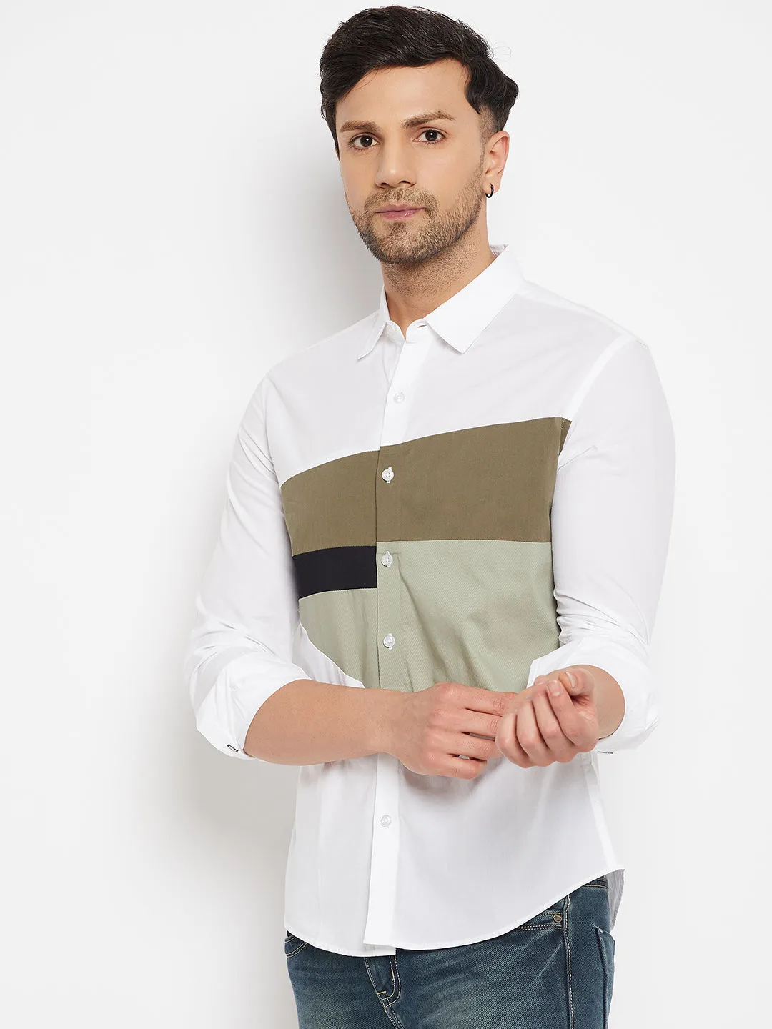 Camla Offwhite Shirts For Men