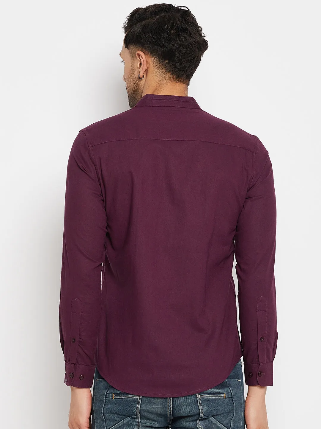 Camla Wine Shirts For Men