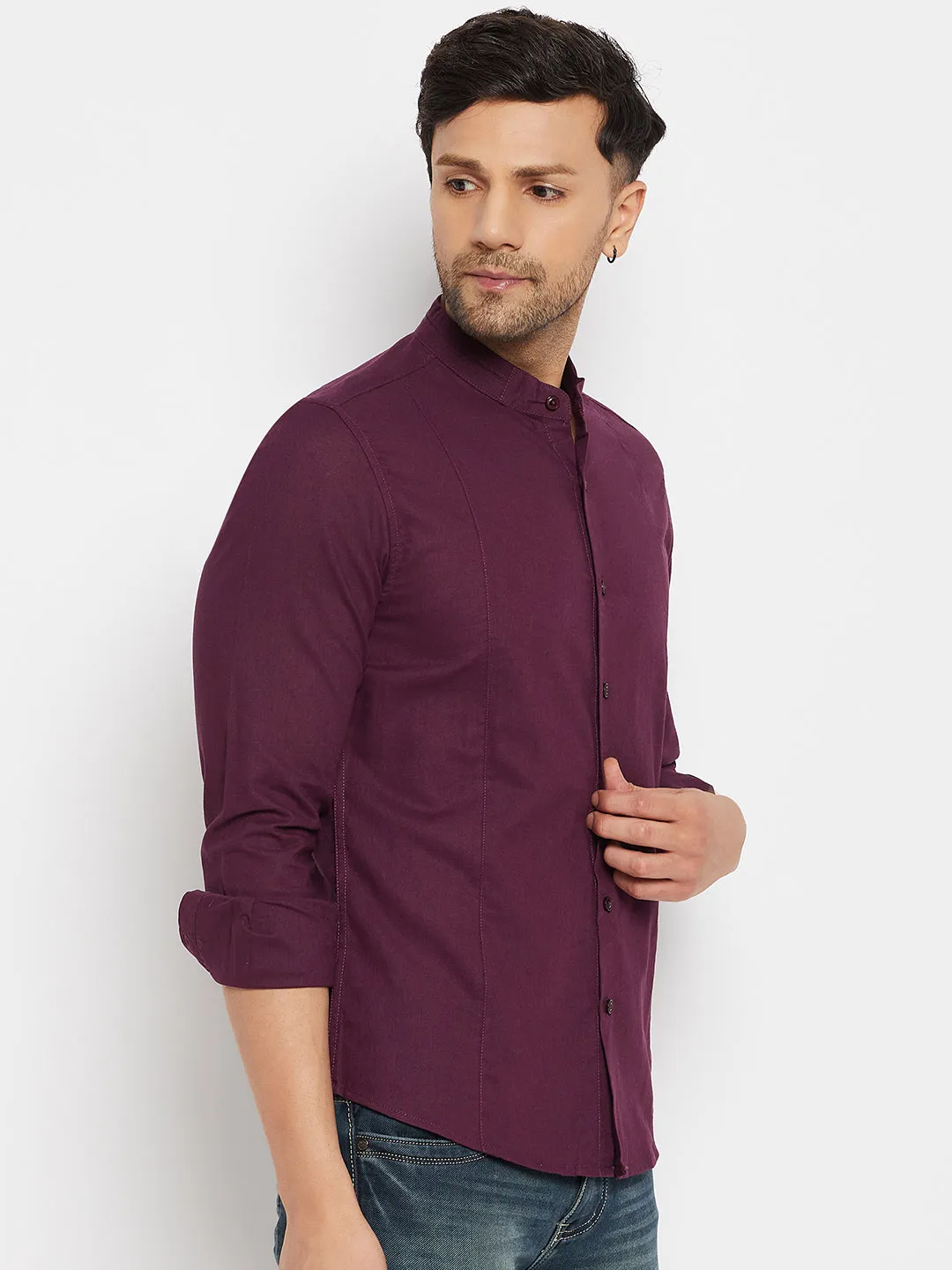 Camla Wine Shirts For Men