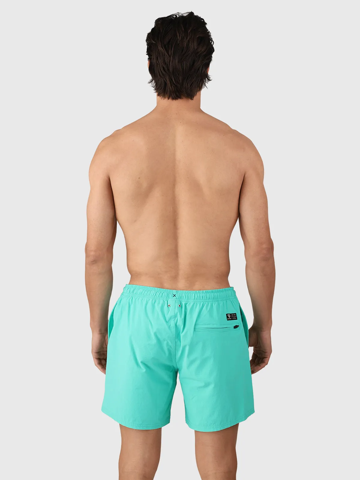 Cester Men Swim Shorts | Caribbean Green