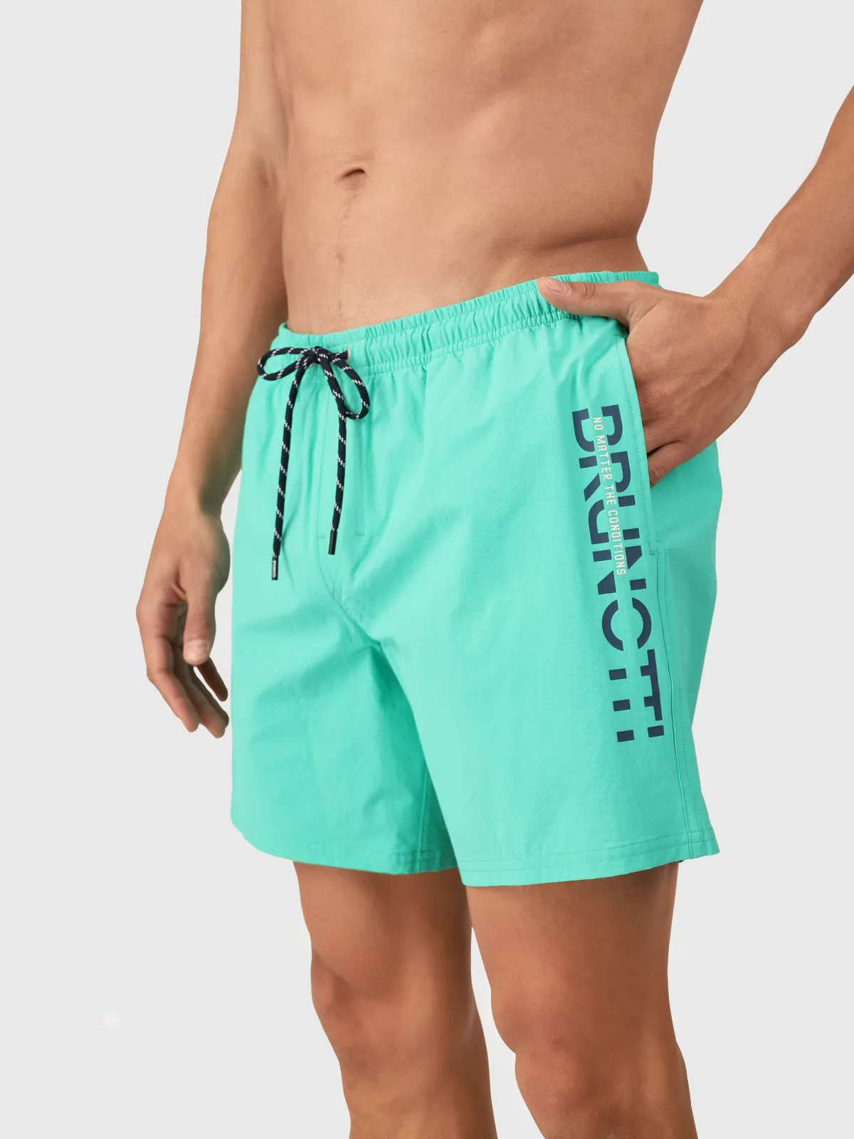 Cester Men Swim Shorts | Caribbean Green