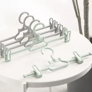 Chahua Adjustable Clip Pants Hangers - Pack of 5