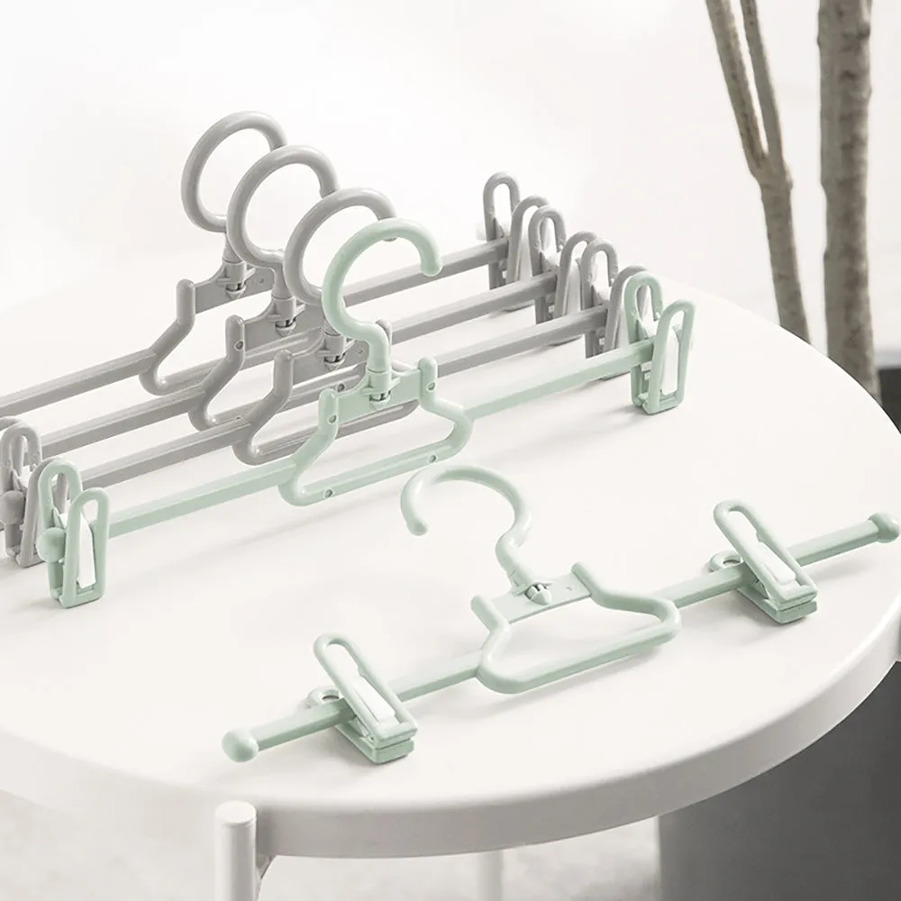 Chahua Adjustable Clip Pants Hangers - Pack of 5