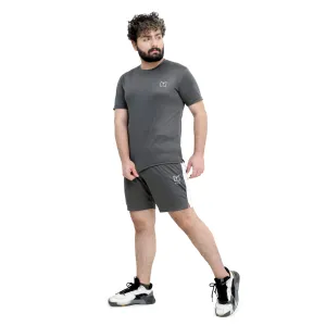 Charcol Gery Short Set