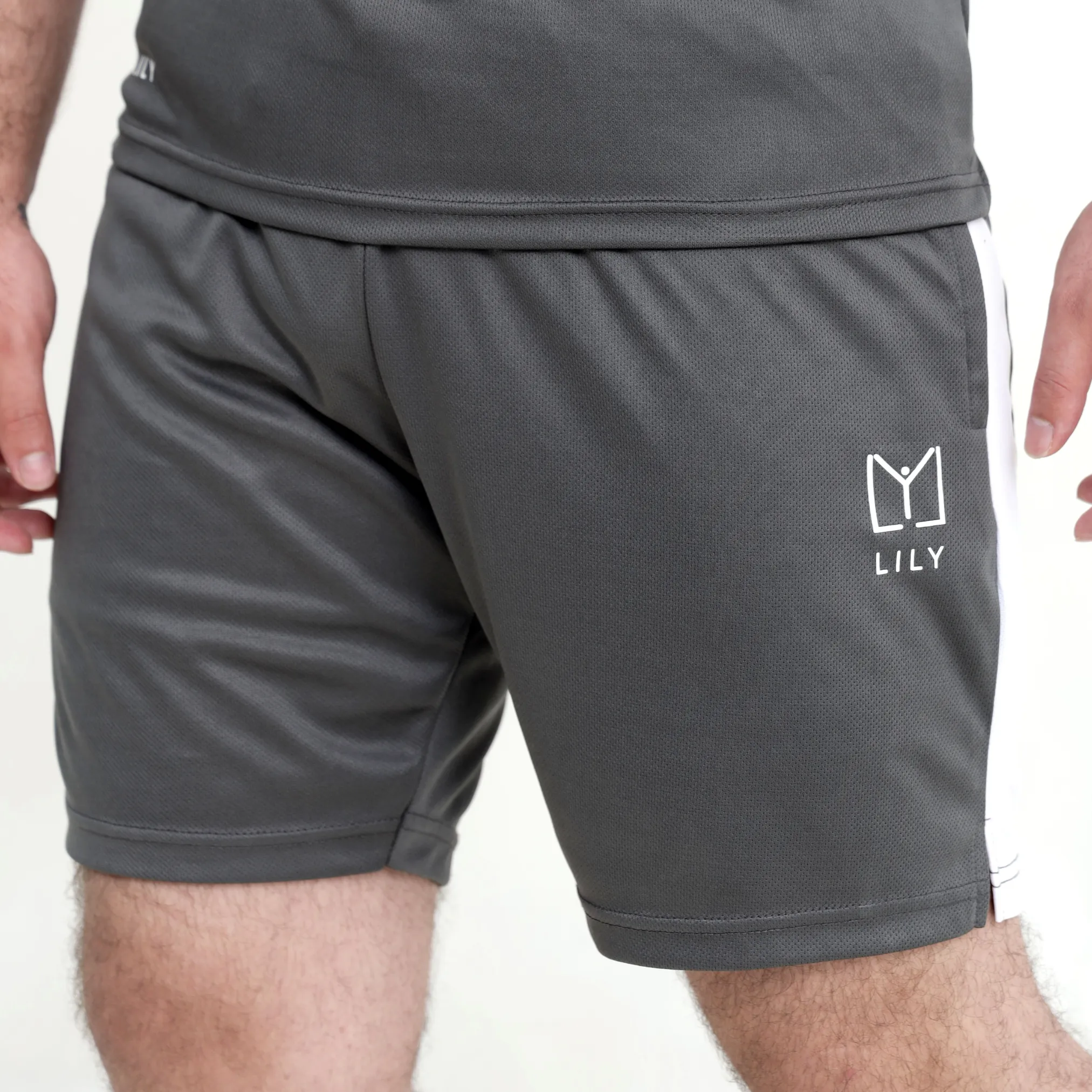 Charcol Gery Short Set