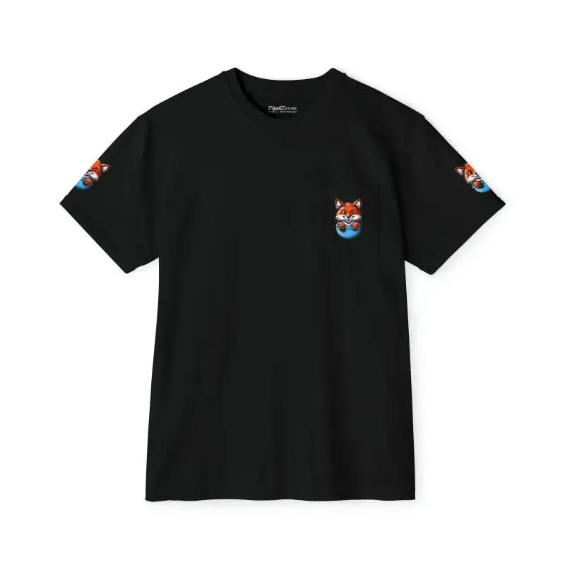 Chic Fox Tee Eco Cotton Must