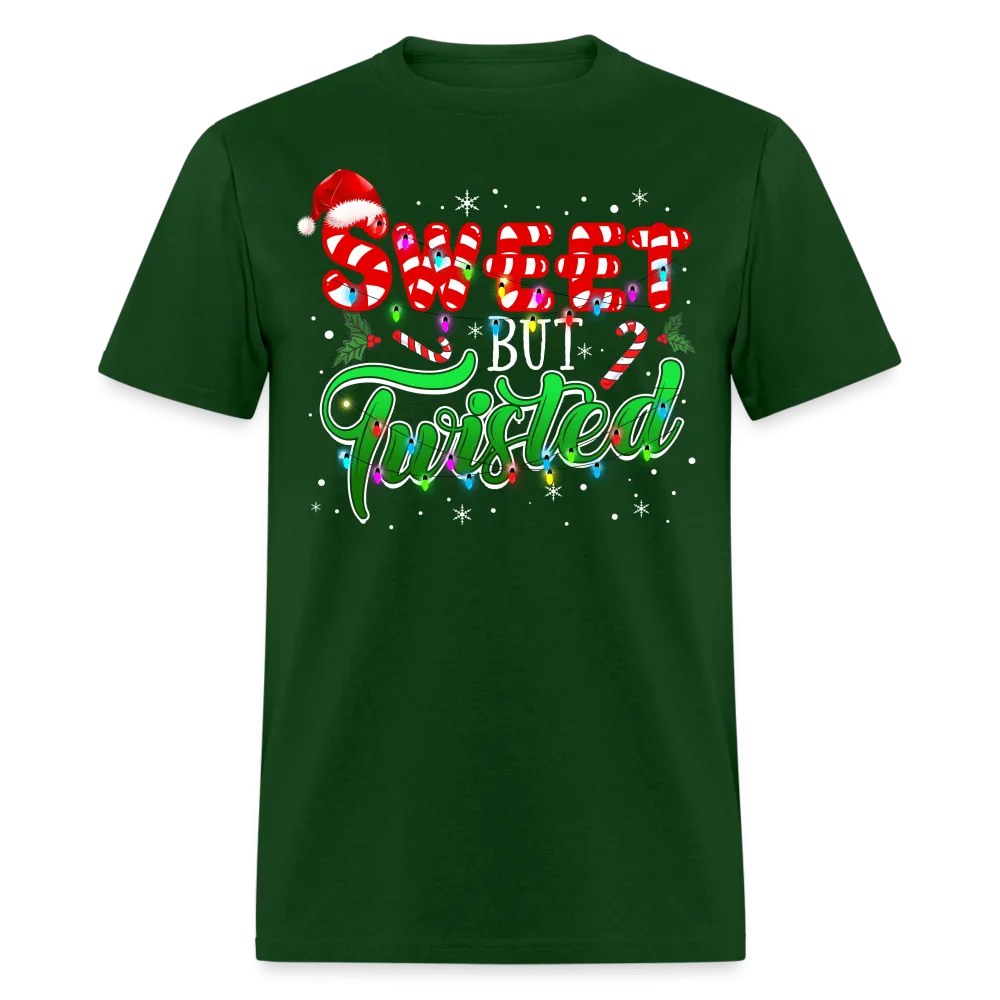 Christmas - Cool Sweet But Twisted - Family Shirts Men, Woman Christmas T Shirts