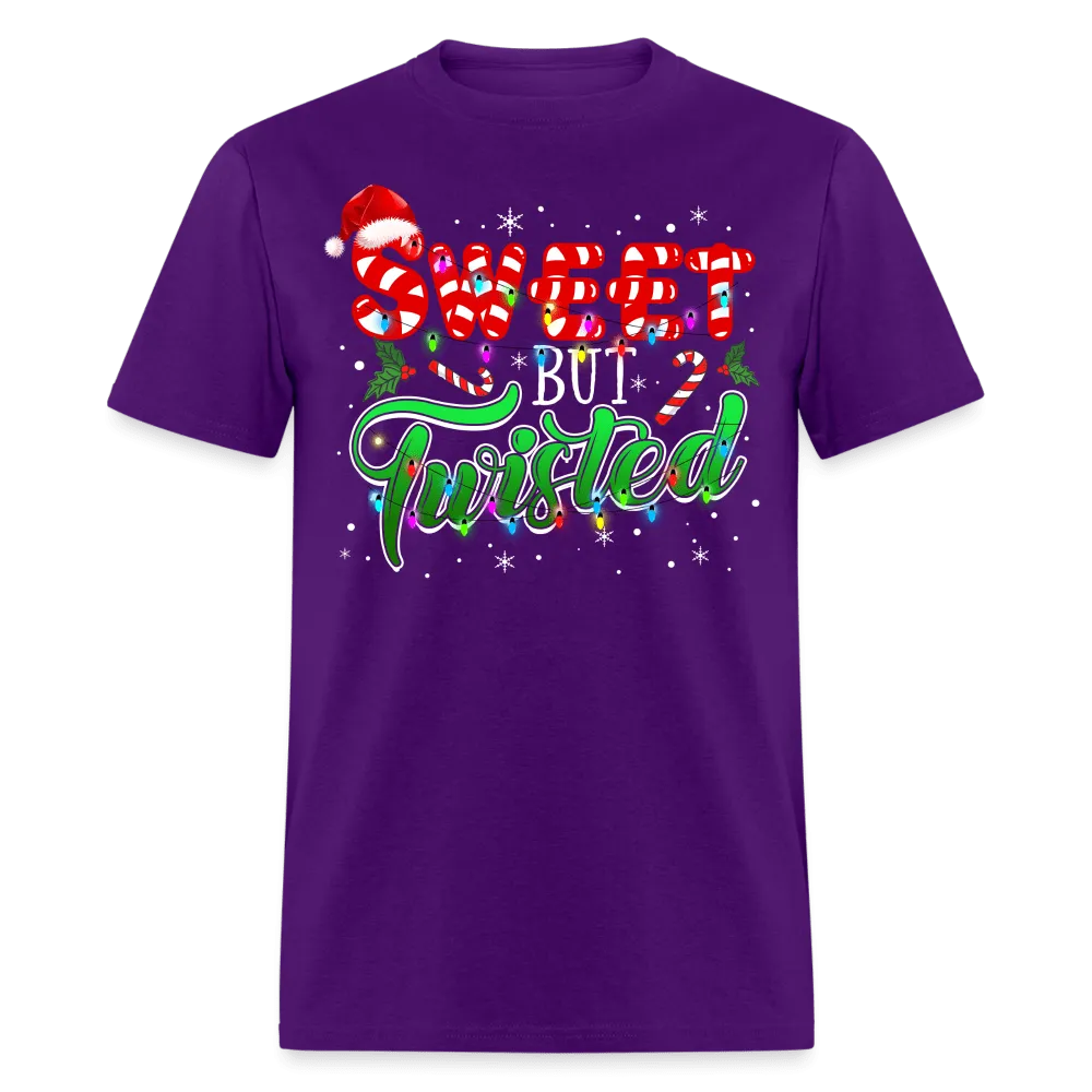 Christmas - Cool Sweet But Twisted - Family Shirts Men, Woman Christmas T Shirts