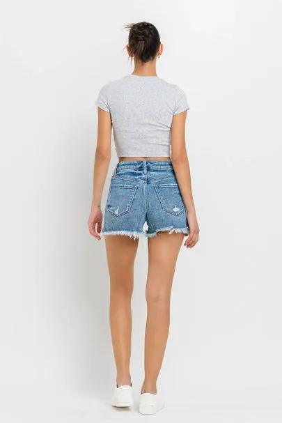 Ciss Cross Highrise Shorts