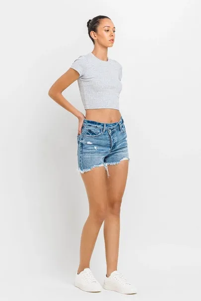 Ciss Cross Highrise Shorts