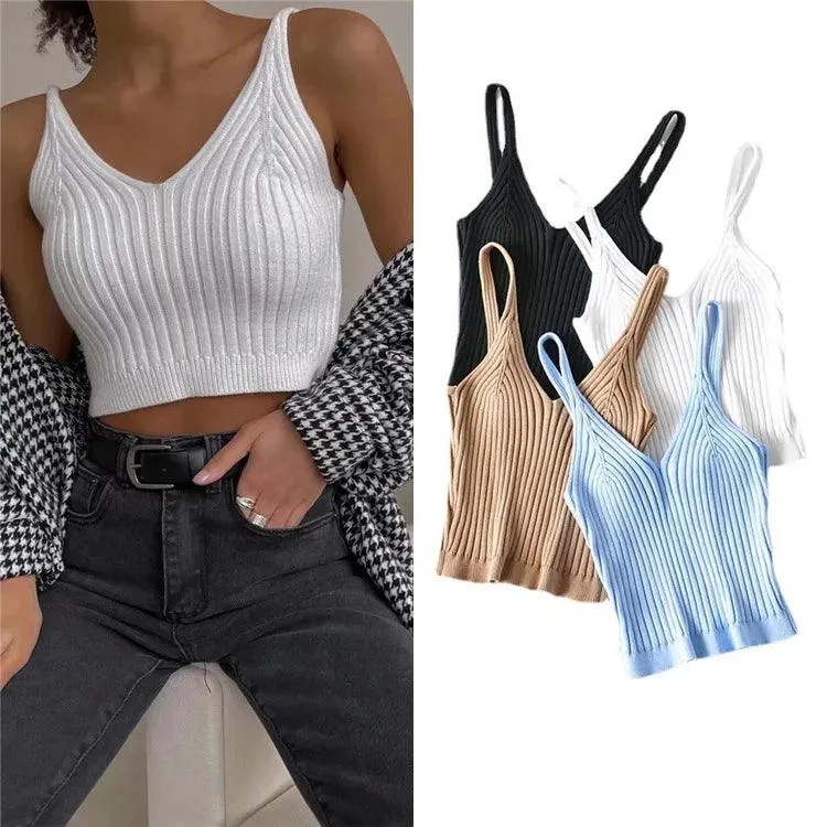Clara Knitted Crop Top