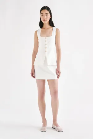 CLIO LINEN MINI SKIRT