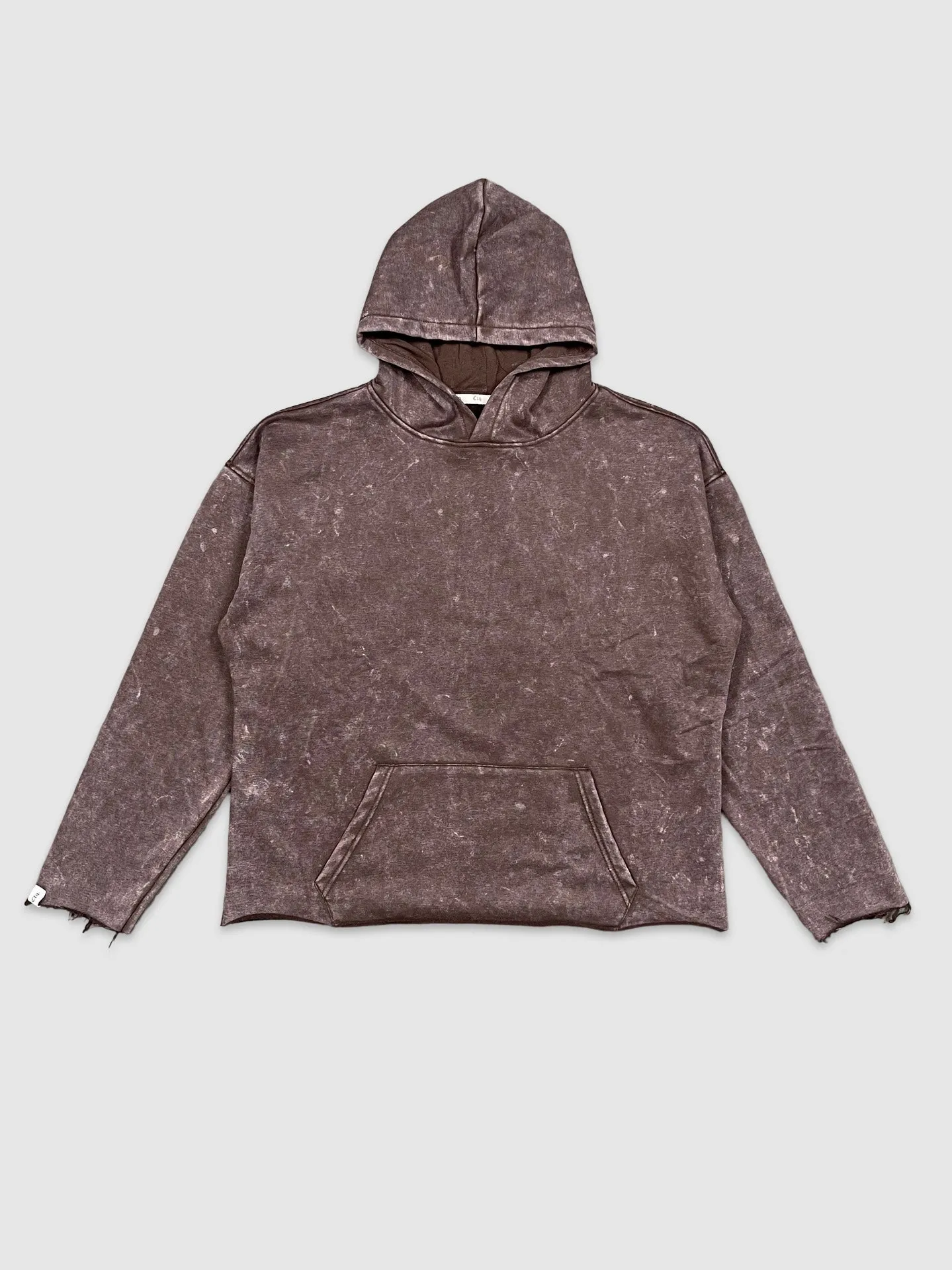 CLQ-CQ4601-Clique Washed Crop Hoody