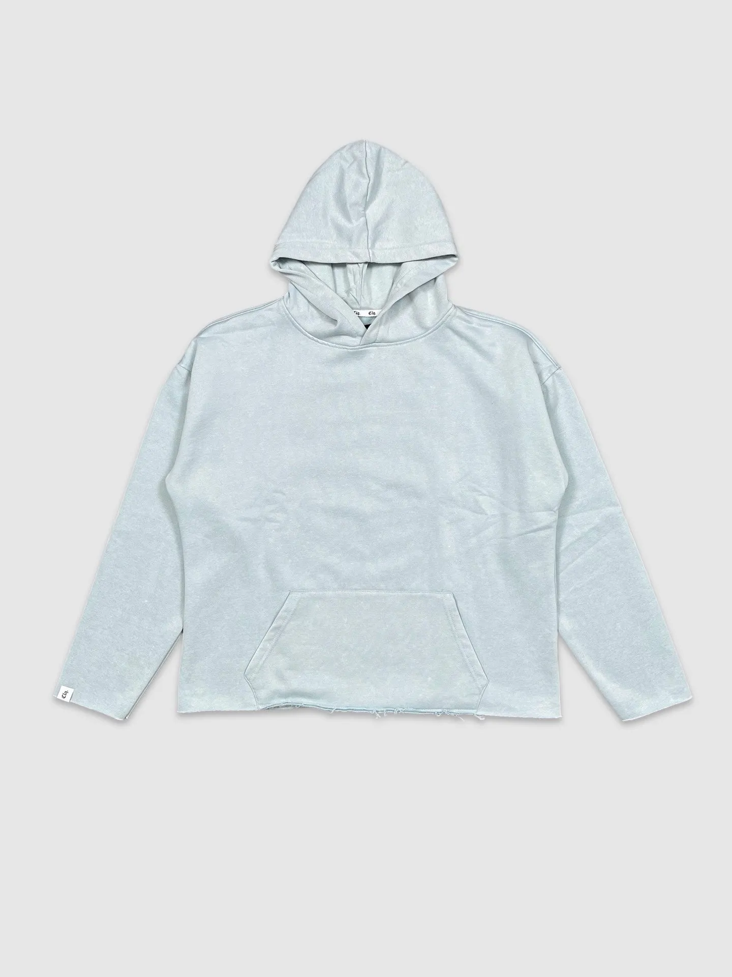 CLQ-CQ4601-Clique Washed Crop Hoody