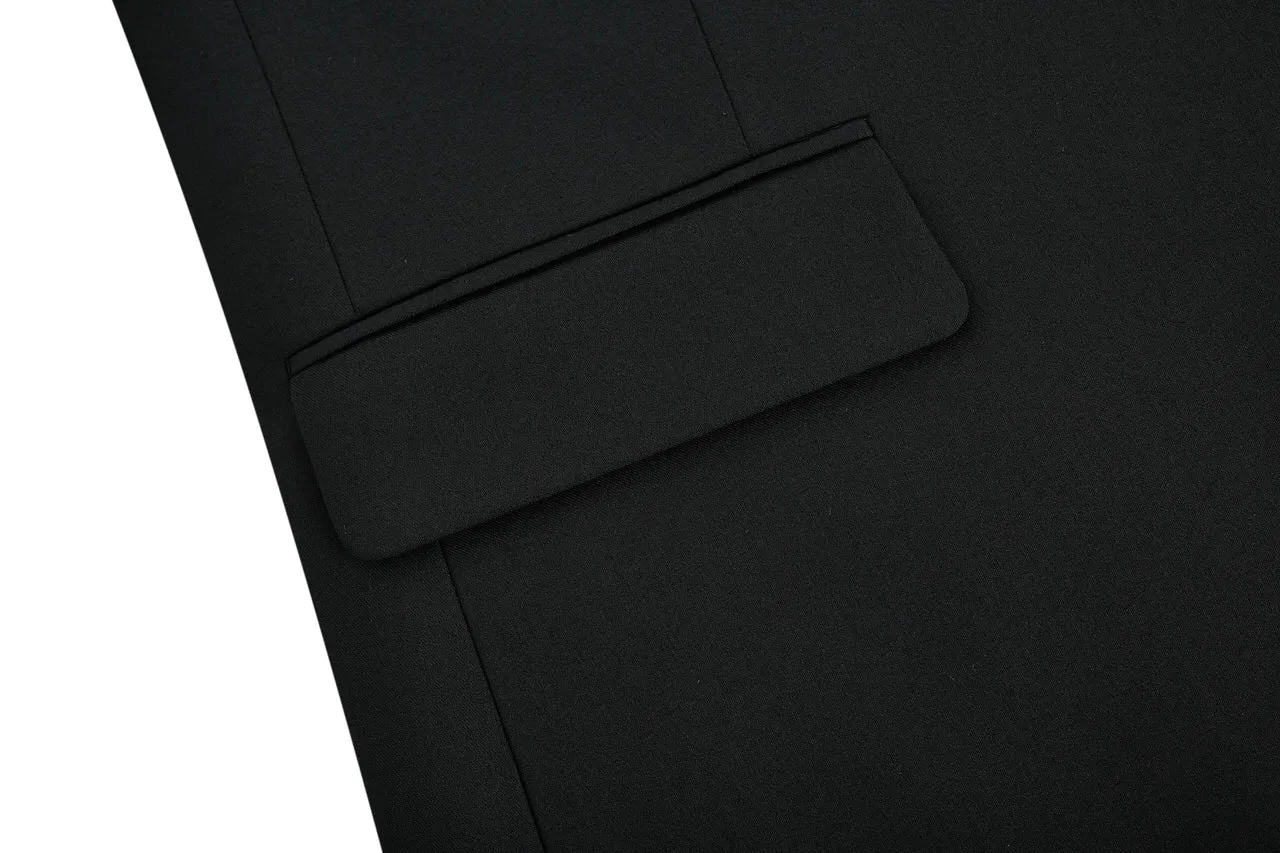 Cool Touch & Anti UV Collarless Suit Blazer