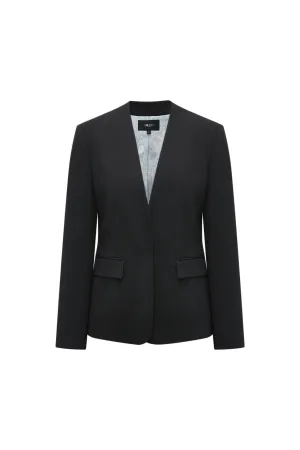 Cool Touch & Anti UV Collarless Suit Blazer