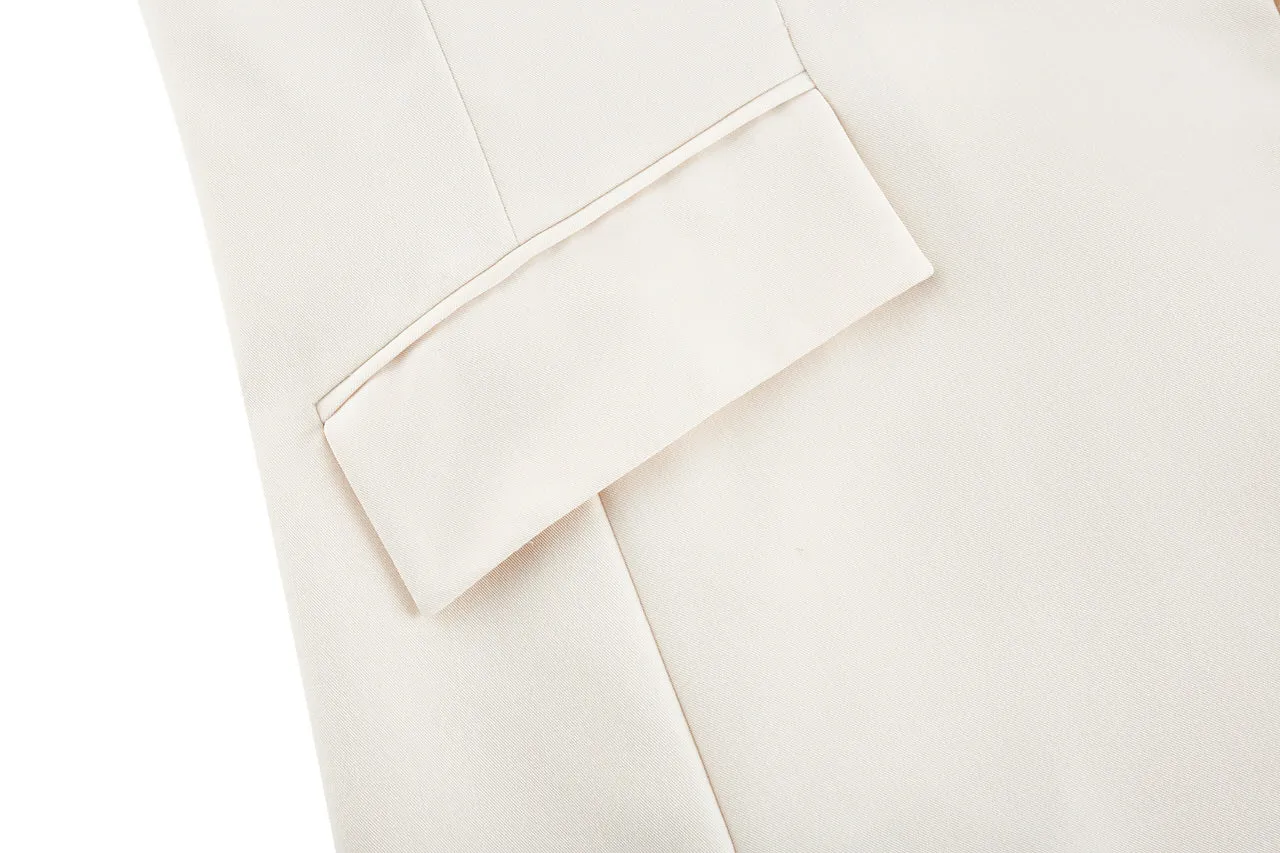 Cool Touch & Anti UV Polyester Twill Suit Blazer