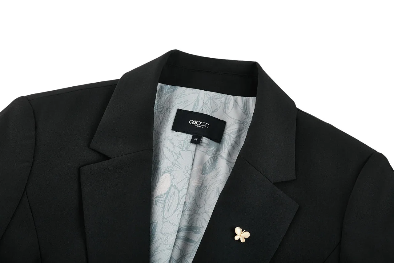 Cool Touch & Anti UV Polyester Twill Suit Blazer